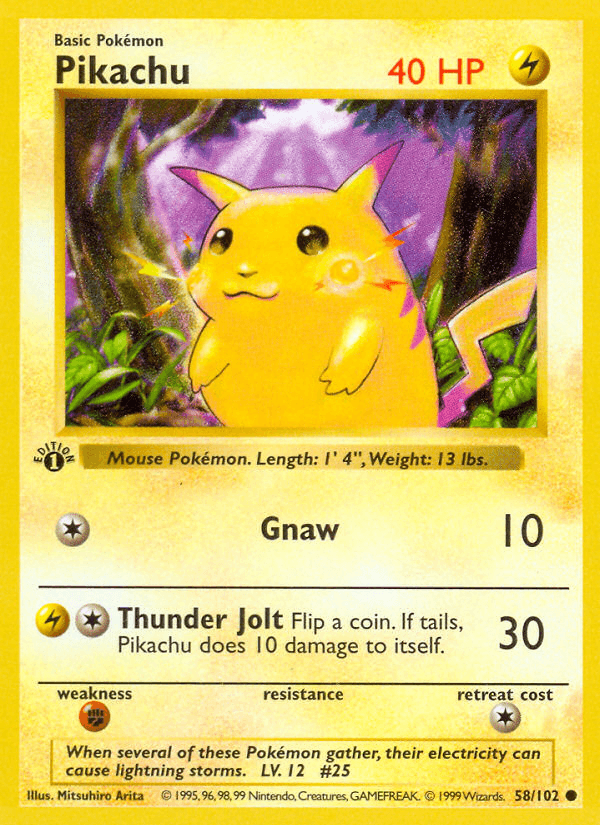Pikachu Pokémon card — Vault Guardian